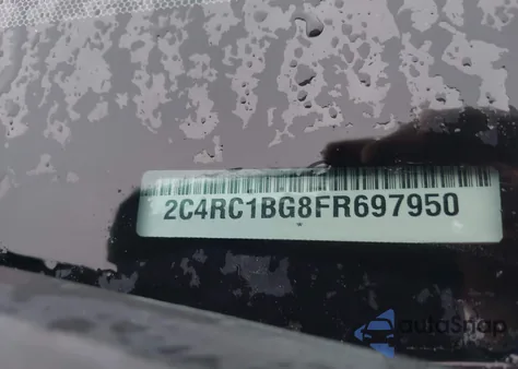 2015 Chrysler Town & Country Touring z USA, uszkodzony, nr VIN 2C4RC1BG8FR697950